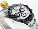 Daytona 116500 VSF 1:1 Best Edition 904L Steel White Dial on SS Braclet DD4130 - Görsel 7