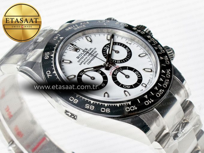 Daytona 116500 VSF 1:1 Best Edition 904L Steel White Dial on SS Braclet DD4130 - Görsel 7