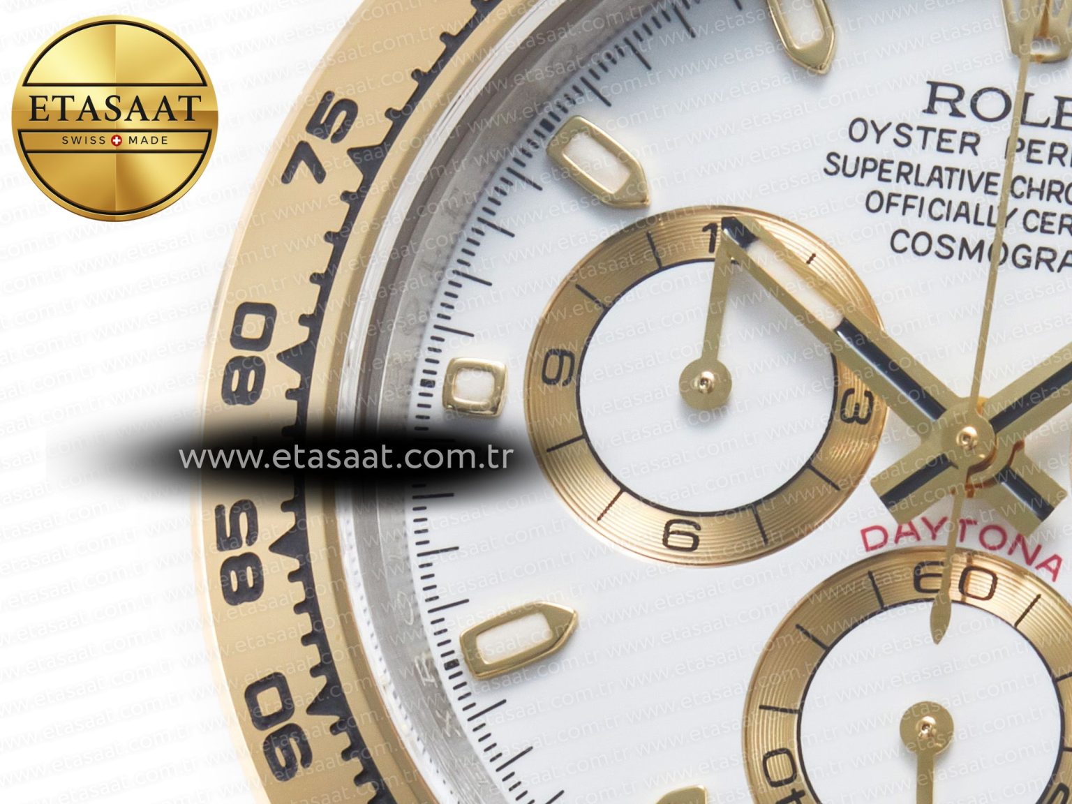 Daytona 116503 Clean 1:1 Best Edition 904L SS Case and Bracelet White Dial SA4130 - Görsel 10