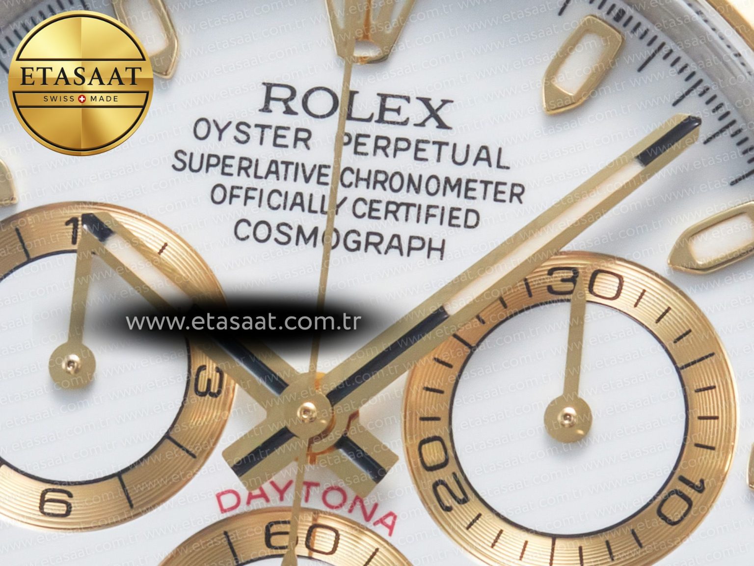 Daytona 116503 Clean 1:1 Best Edition 904L SS Case and Bracelet White Dial SA4130 - Görsel 11