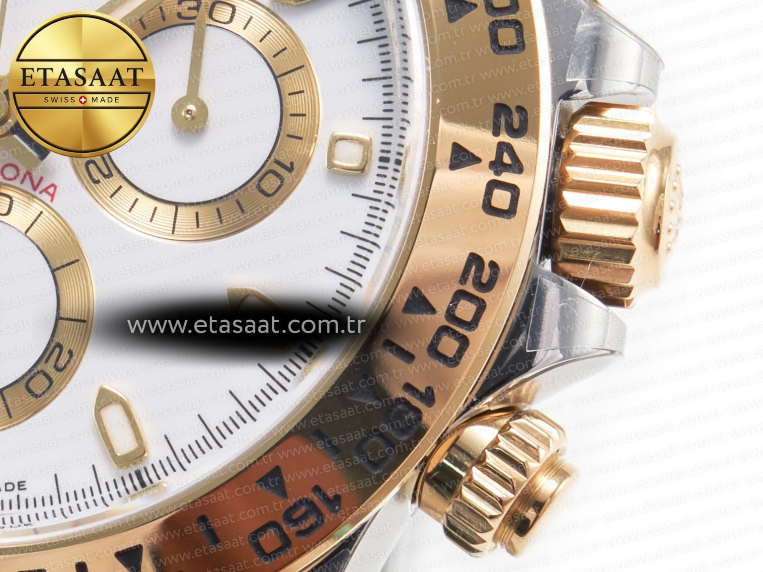 Daytona 116503 Clean 1:1 Best Edition 904L SS Case and Bracelet White Dial SA4130 - Görsel 12