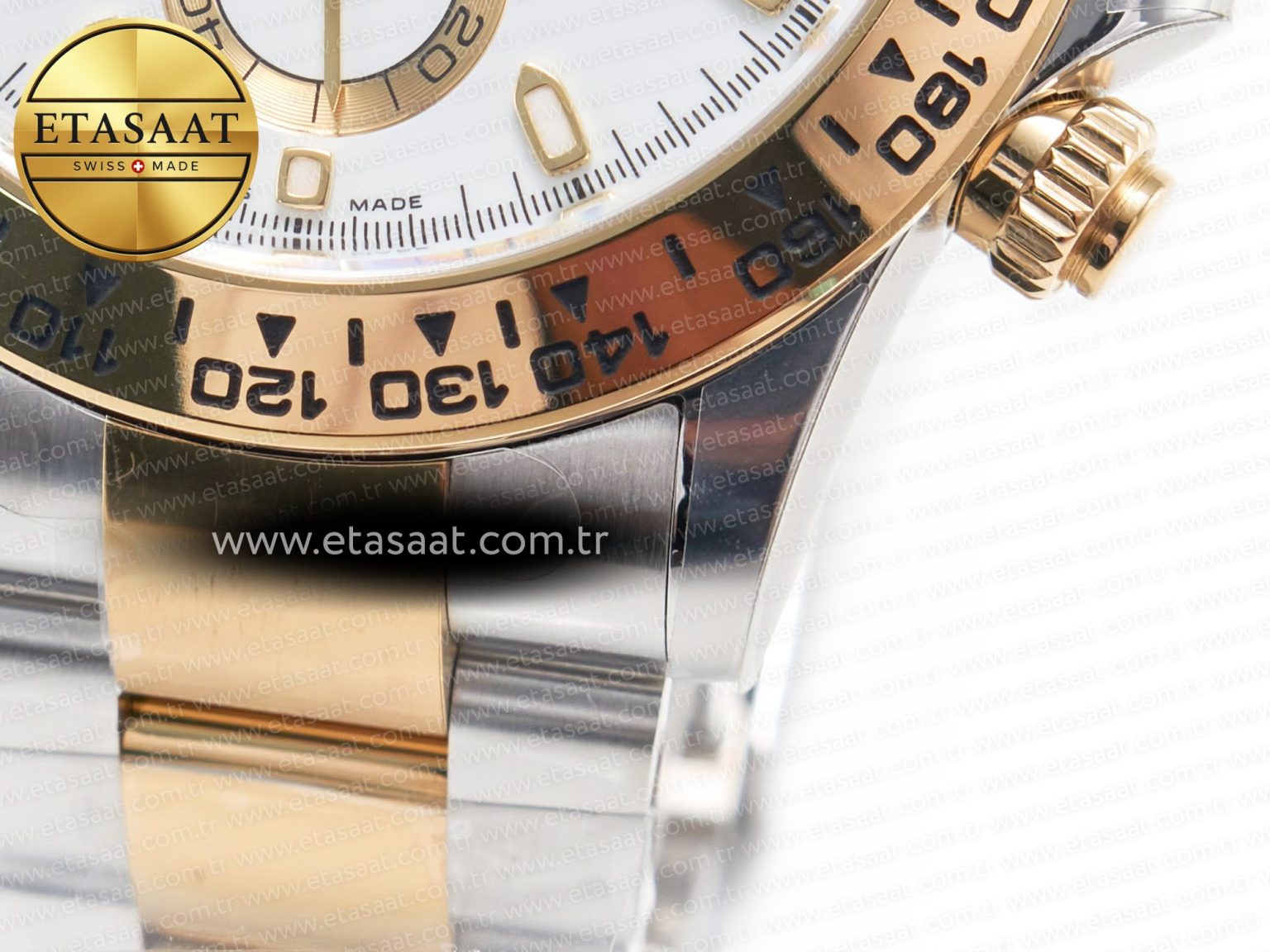 Daytona 116503 Clean 1:1 Best Edition 904L SS Case and Bracelet White Dial SA4130 - Görsel 14