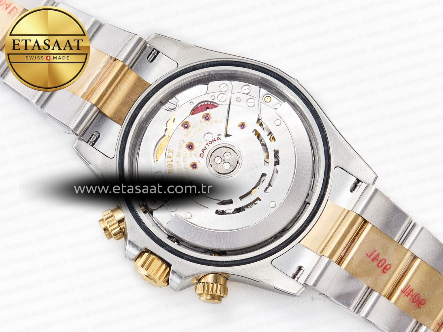 Daytona 116503 Clean 1:1 Best Edition 904L SS Case and Bracelet White Dial SA4130 - Görsel 20