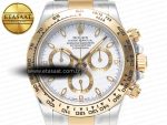 Daytona 116503 Clean 1:1 Best Edition 904L SS Case and Bracelet White Dial SA4130 - Görsel 4