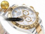 Daytona 116503 Clean 1:1 Best Edition 904L SS Case and Bracelet White Dial SA4130 - Görsel 7