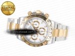 Daytona 116503 Clean 1:1 Best Edition 904L SS Case and Bracelet White Dial SA4130 - Görsel 9
