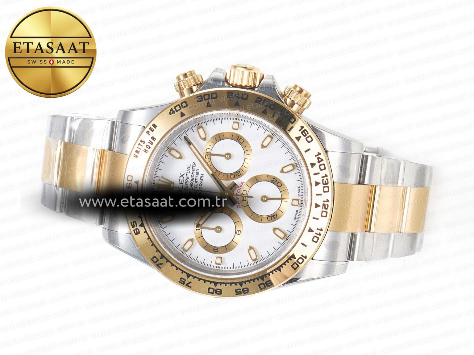 Daytona 116503 Clean 1:1 Best Edition 904L SS Case and Bracelet White Dial SA4130 - Görsel 9
