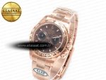 Daytona 116505 RG Clean 1:1 Best Edition Brown Stick Dial on RG Bracelet A4130