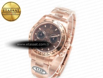 Daytona 116505 RG Clean 1:1 Best Edition Brown Stick Dial on RG Bracelet A4130
