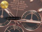 Daytona 116505 RG Clean 1:1 Best Edition Brown Stick Dial on RG Bracelet A4130 - Görsel 11