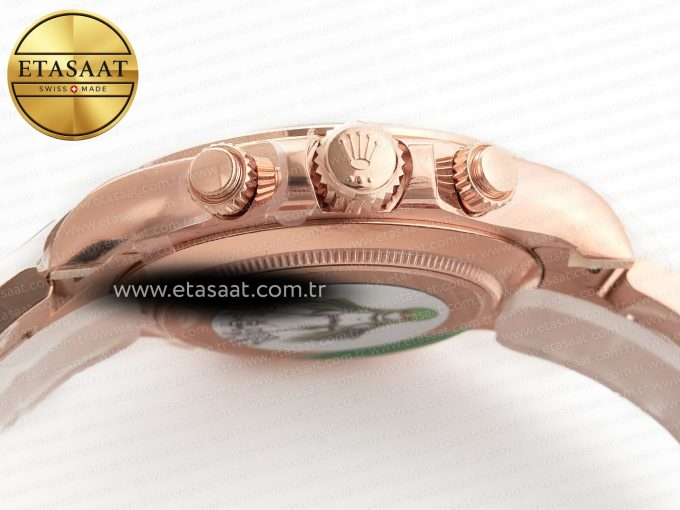 Daytona 116505 RG Clean 1:1 Best Edition Brown Stick Dial on RG Bracelet A4130 - Görsel 15