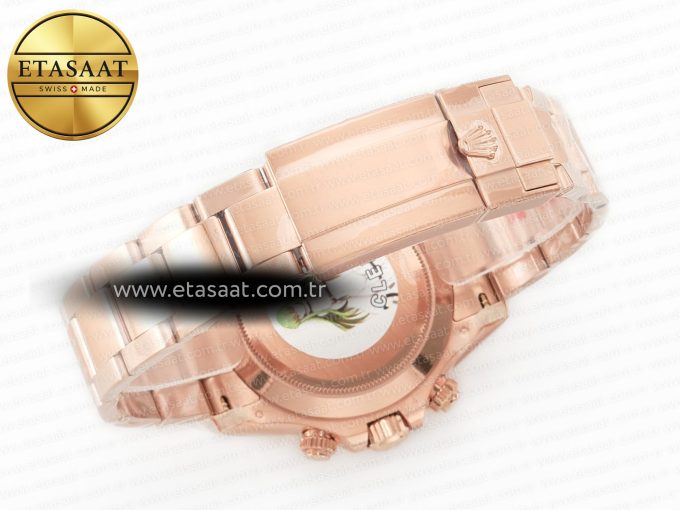 Daytona 116505 RG Clean 1:1 Best Edition Brown Stick Dial on RG Bracelet A4130 - Görsel 16