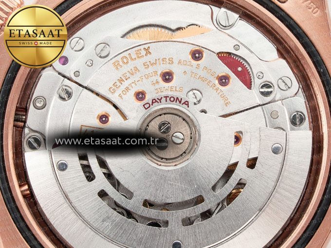 Daytona 116505 RG Clean 1:1 Best Edition Brown Stick Dial on RG Bracelet A4130 - Görsel 21