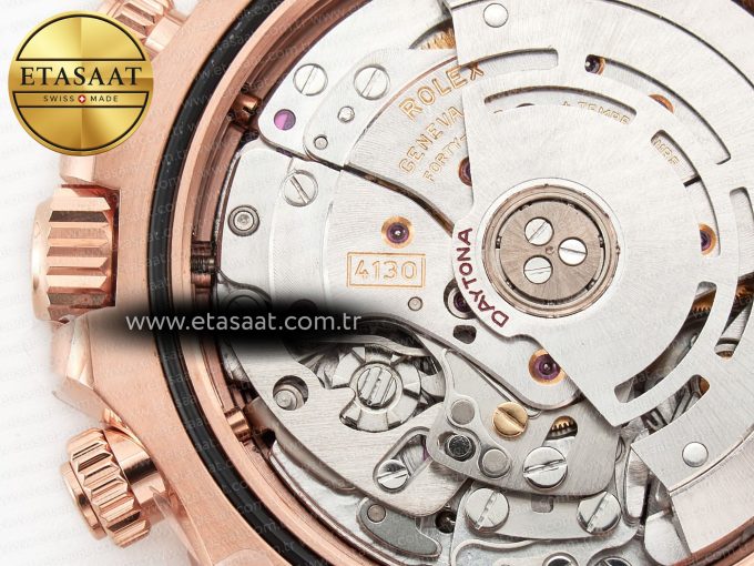 Daytona 116505 RG Clean 1:1 Best Edition Brown Stick Dial on RG Bracelet A4130 - Görsel 22