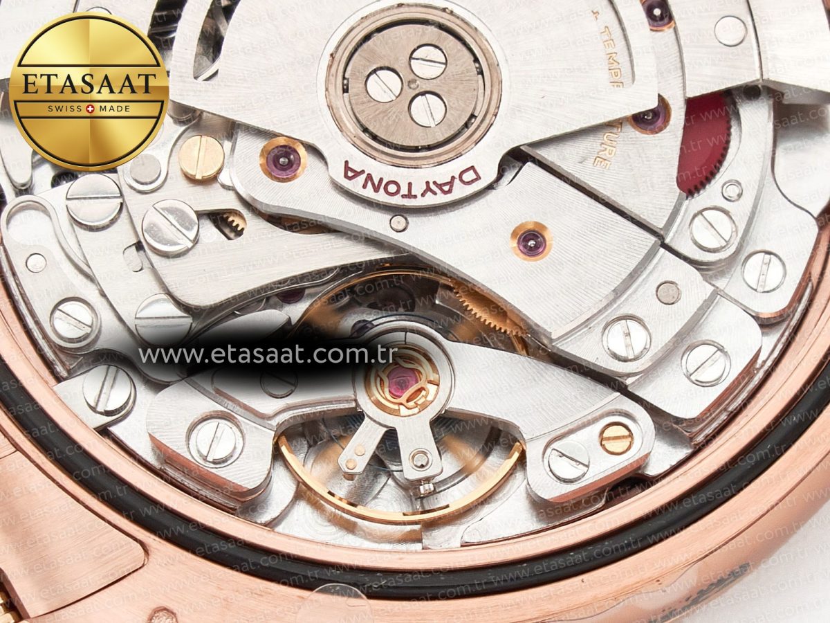Daytona 116505 RG Clean 1:1 Best Edition Brown Stick Dial on RG Bracelet A4130 - Görsel 23