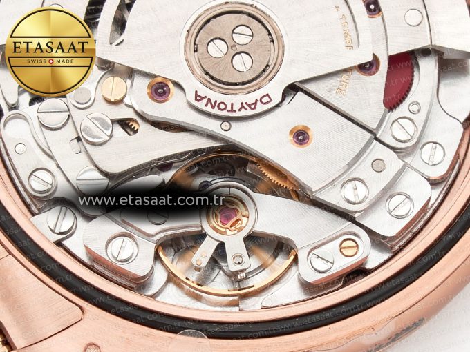Daytona 116505 RG Clean 1:1 Best Edition Brown Stick Dial on RG Bracelet A4130 - Görsel 23