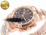 Daytona 116505 RG Clean 1:1 Best Edition Brown Stick Dial on RG Bracelet A4130 - Görsel 6