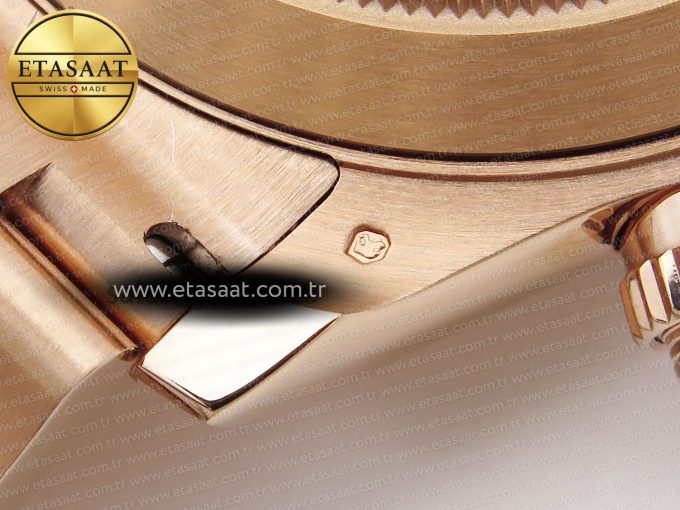 Daytona 116505 RG OMF Best Edition Chocolate Dial on RG Bracelet A7750 (Slim Movement) - Görsel 27
