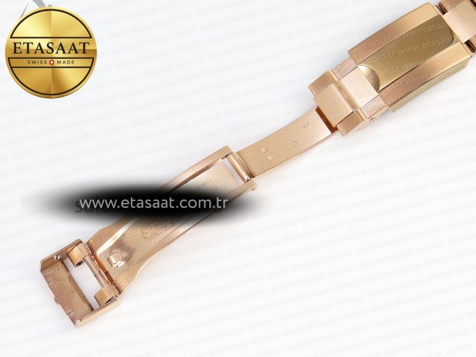 Daytona 116505 RG OMF Best Edition Chocolate Dial on RG Bracelet A7750 (Slim Movement) - Görsel 29
