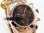 Daytona 116505 RG OMF Best Edition Chocolate Dial on RG Bracelet A7750 (Slim Movement) - Görsel 5