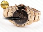 Daytona 116505 RG OMF Best Edition Chocolate Dial on RG Bracelet A7750 (Slim Movement) - Görsel 6