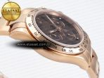 Rolex Daytona 116505 Chocolate Dial on RG A7750 - Görsel 9