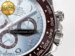 Daytona 116506 Clean 1:1 Best Edition Ice Blue Dial Arabic Markers on SS Bracelet SA4130 V2 - Görsel 13