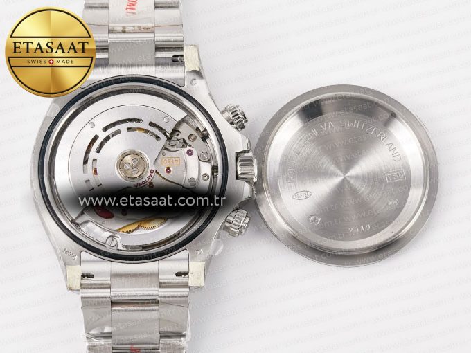 Daytona 116506 Clean 1:1 Best Edition Ice Blue Dial Arabic Markers on SS Bracelet SA4130 V2 - Görsel 19