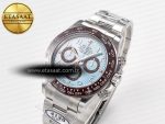 Daytona 116506 Clean 1:1 Best Edition Ice Blue Dial Arabic Markers on SS Bracelet SA4130 V2 - Görsel 2