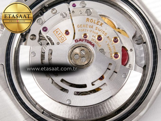 Daytona 116506 Clean 1:1 Best Edition Ice Blue Dial Arabic Markers on SS Bracelet SA4130 V2 - Görsel 23