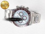 Daytona 116506 Clean 1:1 Best Edition Ice Blue Dial Arabic Markers on SS Bracelet SA4130 V2 - Görsel 9