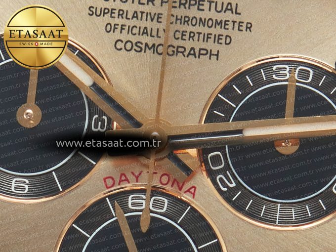 Daytona 116508 Clean Best Edition 904L Steel YG/Black Dial on YG Bracelet SA4130 - Görsel 11