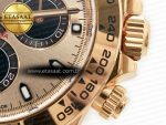 Daytona 116508 Clean Best Edition 904L Steel YG/Black Dial on YG Bracelet SA4130 - Görsel 12