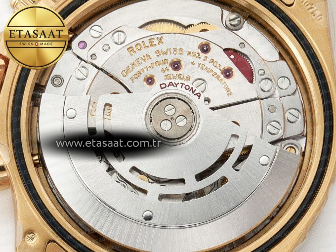 Daytona 116508 Clean Best Edition 904L Steel YG/Black Dial on YG Bracelet SA4130 - Görsel 20