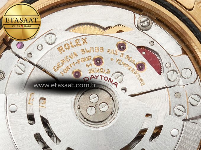 Daytona 116508 Clean Best Edition 904L Steel YG/Black Dial on YG Bracelet SA4130 - Görsel 21