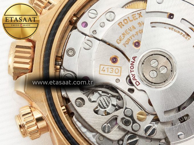 Daytona 116508 Clean Best Edition 904L Steel YG/Black Dial on YG Bracelet SA4130 - Görsel 22