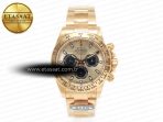 Daytona 116508 Clean Best Edition 904L Steel YG/Black Dial on YG Bracelet SA4130 - Görsel 3