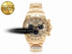 Daytona 116508 Clean Best Edition 904L Steel YG/Black Dial on YG Bracelet SA4130 - Görsel 3