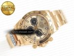 Daytona 116508 Clean Best Edition 904L Steel YG/Black Dial on YG Bracelet SA4130 - Görsel 8
