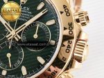 Daytona 116508 VSF 1:1 Best Edition Green Dial Steel 904L on YG Bracelet DD4130 - Görsel 12