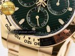 Daytona 116508 VSF 1:1 Best Edition Green Dial Steel 904L on YG Bracelet DD4130 - Görsel 13