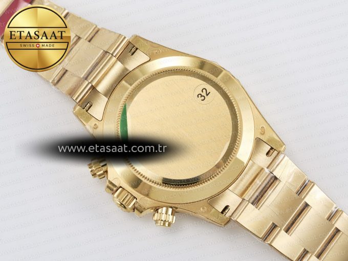 Daytona 116508 VSF 1:1 Best Edition Green Dial Steel 904L on YG Bracelet DD4130 - Görsel 18