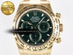Daytona 116508 VSF 1:1 Best Edition Green Dial Steel 904L on YG Bracelet DD4130 - Görsel 4
