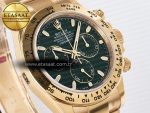 Daytona 116508 VSF 1:1 Best Edition Green Dial Steel 904L on YG Bracelet DD4130 - Görsel 5