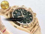 Daytona 116508 VSF 1:1 Best Edition Green Dial Steel 904L on YG Bracelet DD4130 - Görsel 7