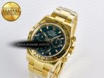 Daytona 116508 ZF 1:1 Best Edition Green Dial on YG Bracelet SH4130 (Gain Weight)