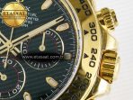 Daytona 116508 ZF 1:1 Best Edition Green Dial on YG Bracelet SH4130 (Gain Weight) - Görsel 11