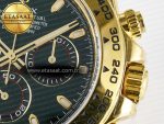 Daytona 116508 ZF 1:1 Best Edition Green Dial on YG Bracelet SH4130 (Gain Weight) - Görsel 11