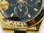 Daytona 116508 ZF 1:1 Best Edition Green Dial on YG Bracelet SH4130 (Gain Weight) - Görsel 12