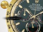 Daytona 116508 ZF 1:1 Best Edition Green Dial on YG Bracelet SH4130 (Gain Weight) - Görsel 13